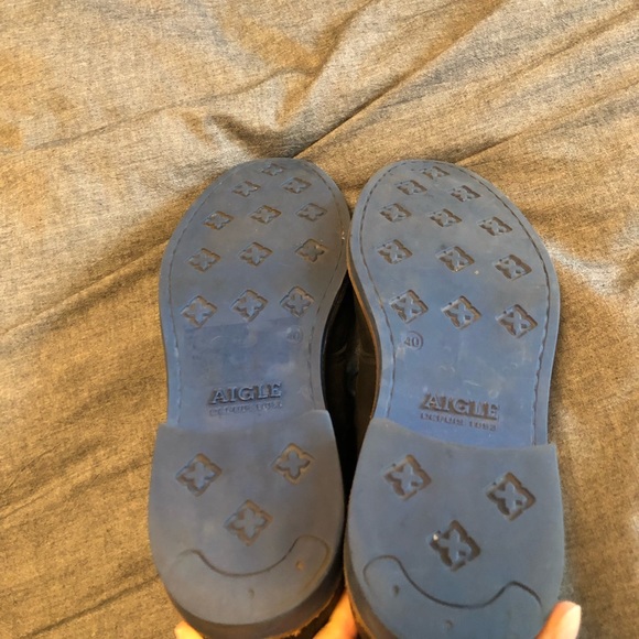 Aigle leather ankle boots - Picture 3 of 6